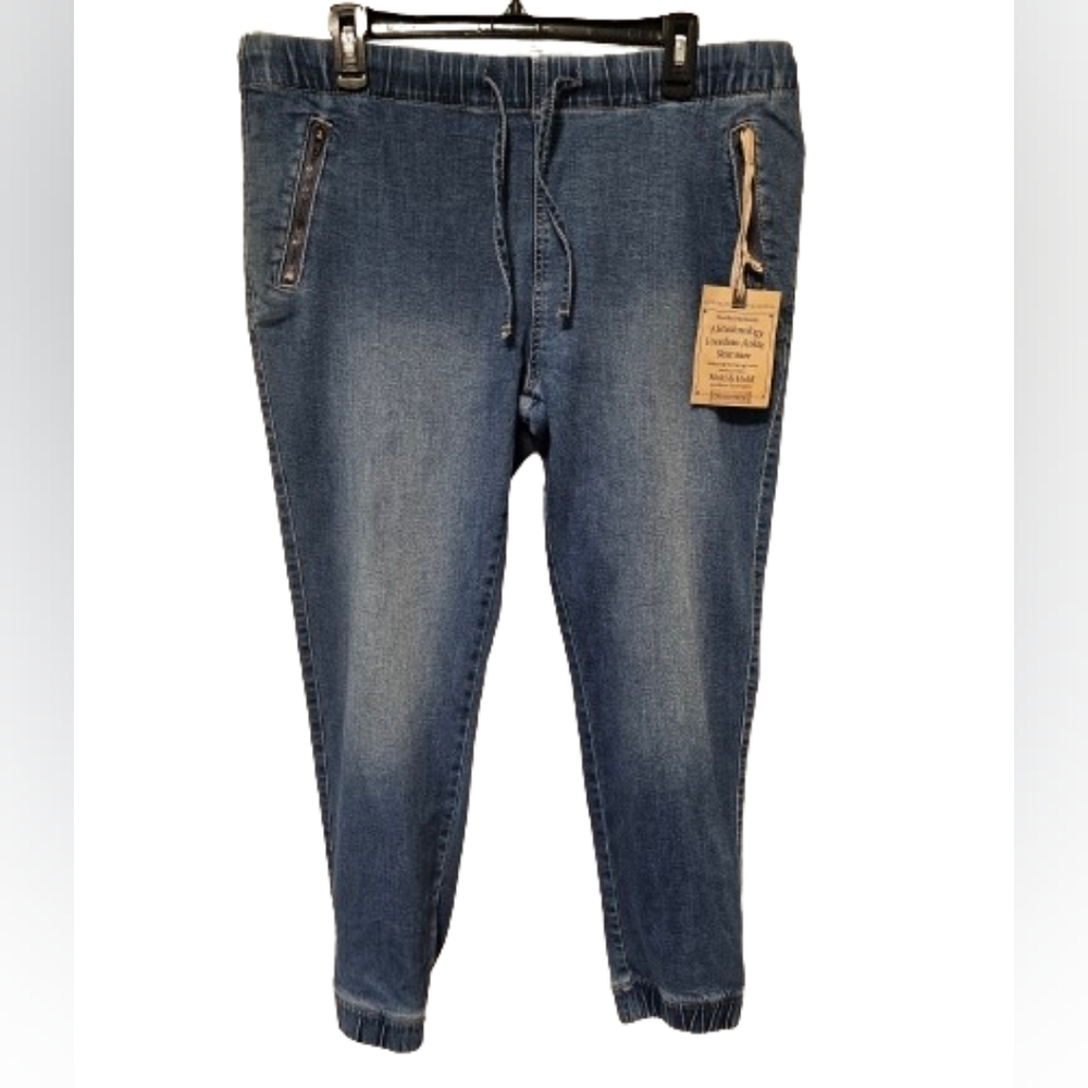 Democracy "Ab"technology Freedom Ankle Skimmer Jeans Women's Size XL
